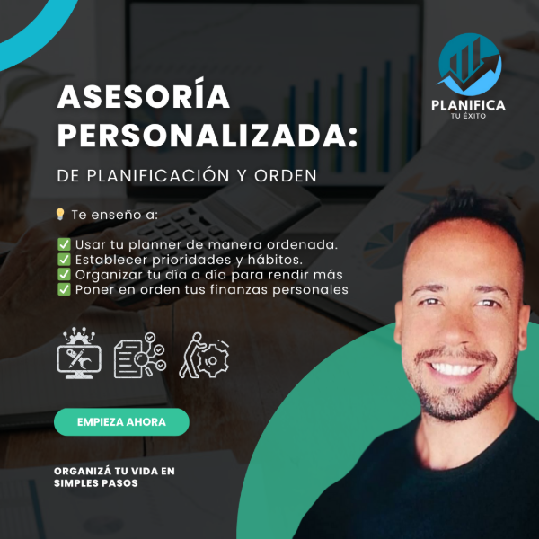 Producto - Asesoría Personalizada de Planificación y Orden