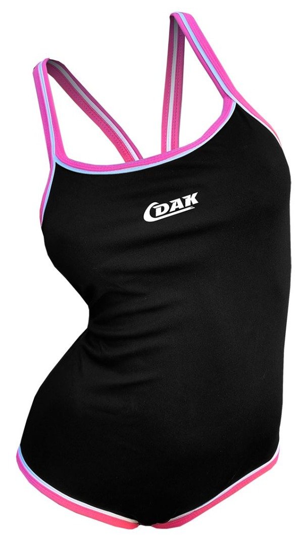 Producto - MALLA DAMA - DASHA NEGRA CON FUCSIA - DAK