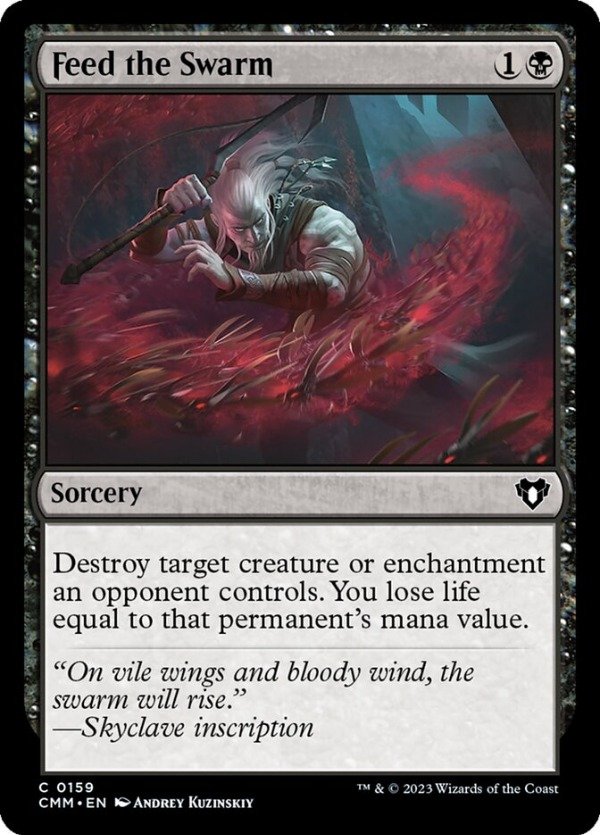 Producto - Feed the Swarm #159  Commander Masters