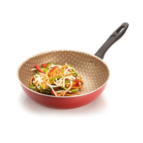 Producto - 8120 JOVIFEL WOK ANTIADHERENTE BORDO 28 CM