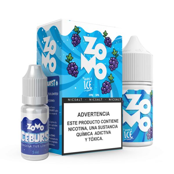 Producto - Zomo salt grape ice