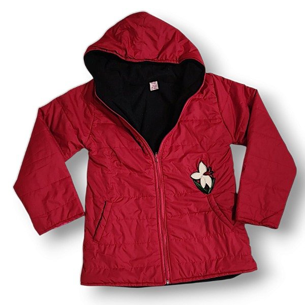 Producto - CAMPERA DE NIÑA CON POLAR EN EL INTERIOR