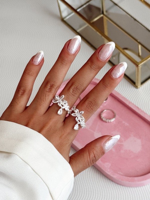 Producto - Anillo Cristal Flor Gotita Premium AB