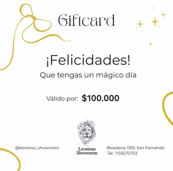 Producto - Gift Card (100.000)