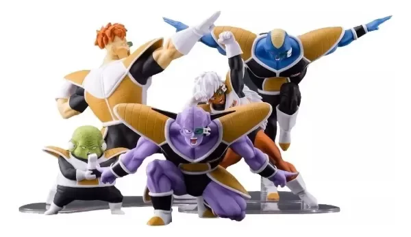 Producto - Figura SET Fuerzas Especiales Ginyu poses -Dragon Ball Z (hasta 14 cm )