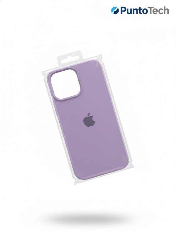 Producto - Silicon case iPhone 14 Pro violeta