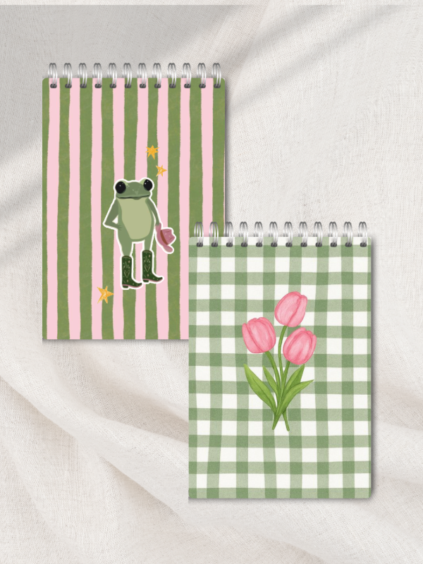 Producto - Pack 2 Anotadores A6 - Green