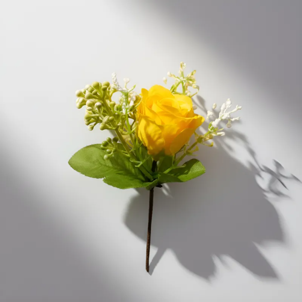Producto - Tocado De Flores Amarillo
