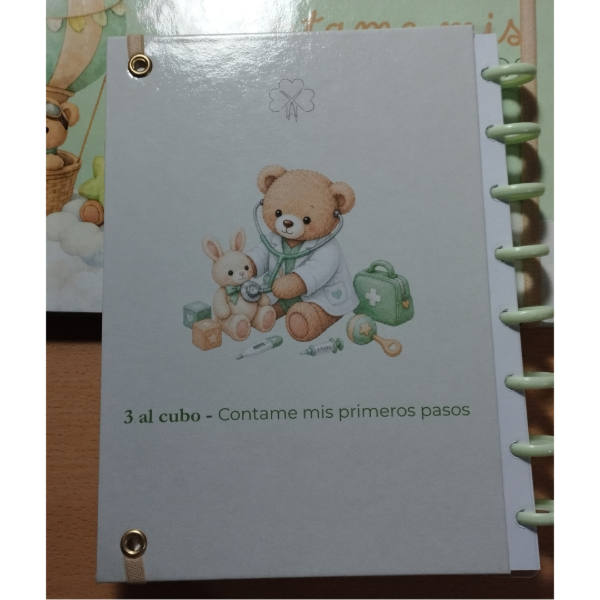 Producto - Contame Mis Primeros Pasos En El Pediatra - Verde - 3 al cubo - 13