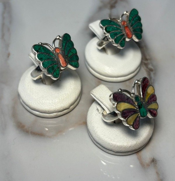 Producto - Anillo mariposa peruano