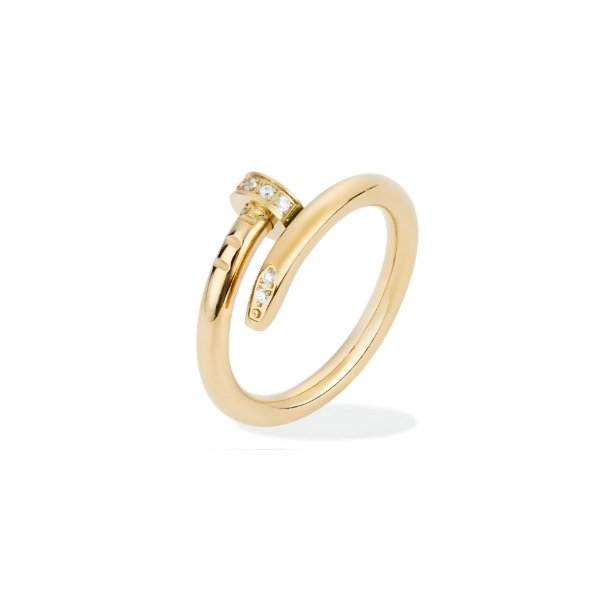 Producto - Anillo Cartier Juste un Clou Zircoia (Clavo) Gold