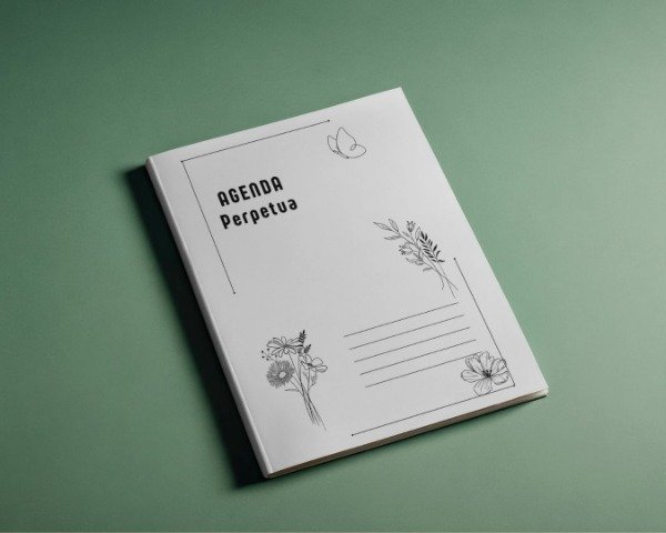 Producto - Agenda perpetua semana a la vista imprimible