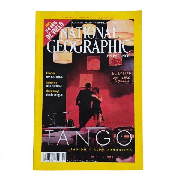 Producto - Tango, pasión y alma argentina/National Geographic en Español/Año 2003