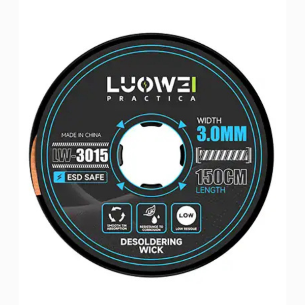 Producto - Malla Desoldante LuoWei LW-2015 3.0mmx1,5Mts