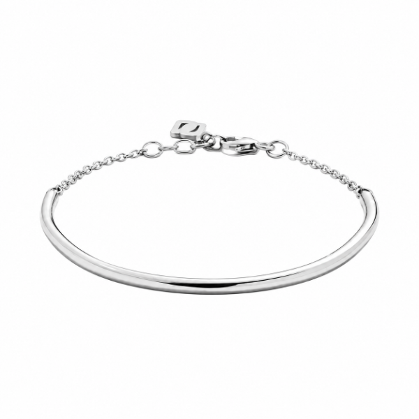 Producto - Pulsera Media Esclava Tubular de Plata
