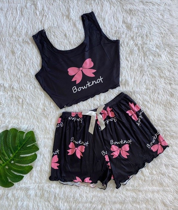 Producto - Pijama corto moño