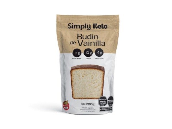 Producto - Simply keto premezcla budín de vainilla 200g