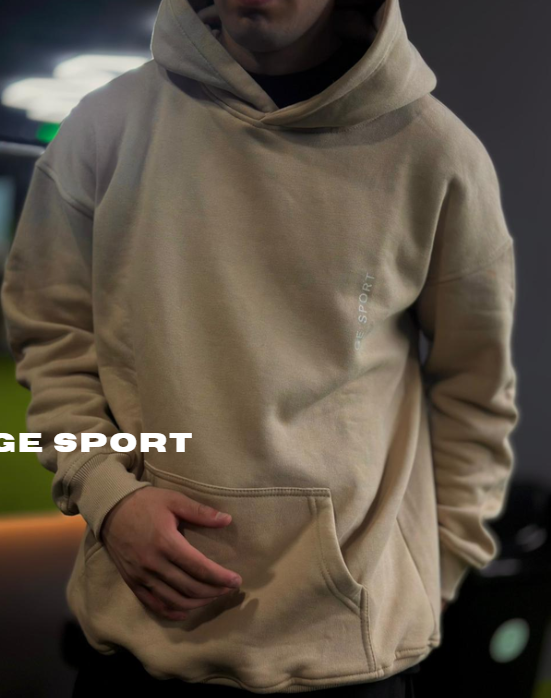 Producto - Hoodie Beige  no rest. just rep