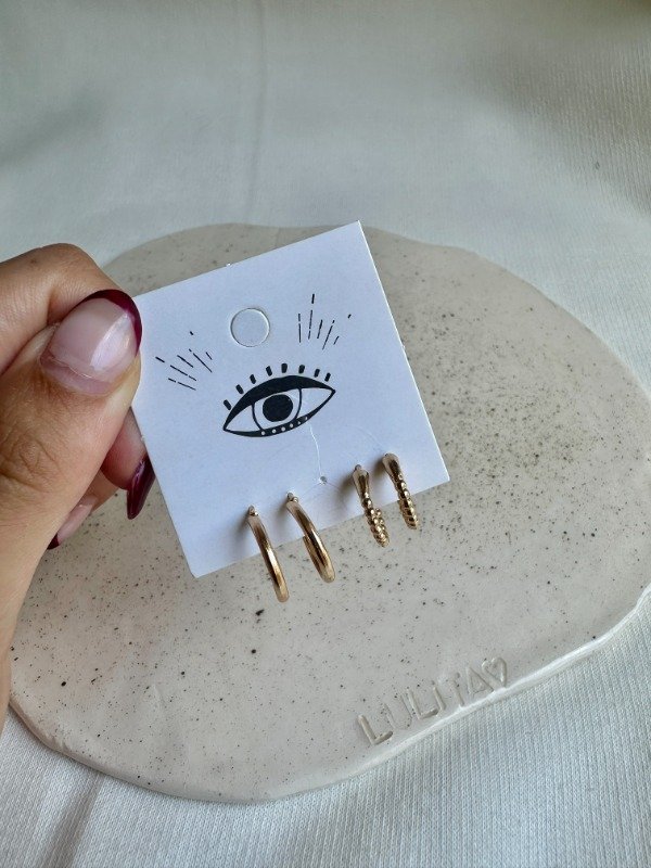 Producto - Set x2 Argollitas #1
