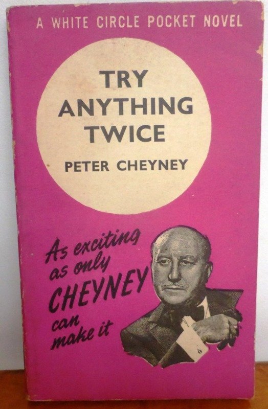 Producto - TRY ANYTHING TWICE - PETER CHEYNEY - COLLINS - EN INGLES