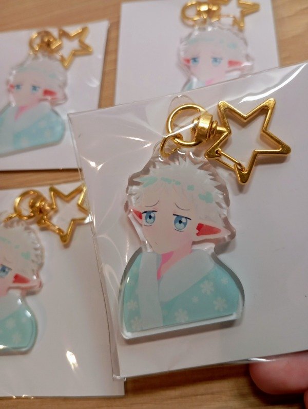 Producto - Satoru Gojo elf boy - Keychain