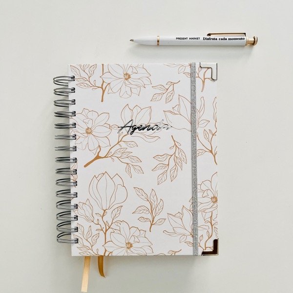 Producto - Agenda Perpetua SEMANAL Florecer Deli Camel