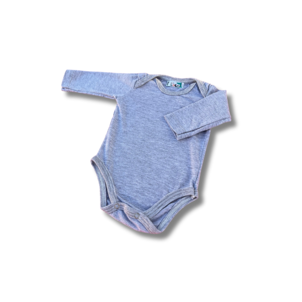 Producto - Body Gris manga larga - 1