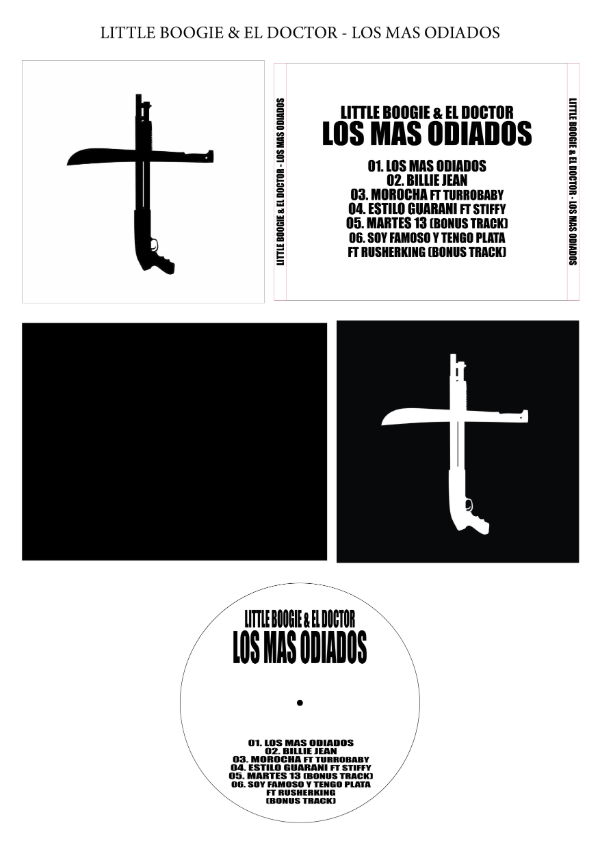 Producto - Little Boogie y El Doctor "LOS MÁS ODIADOS" CD Custom