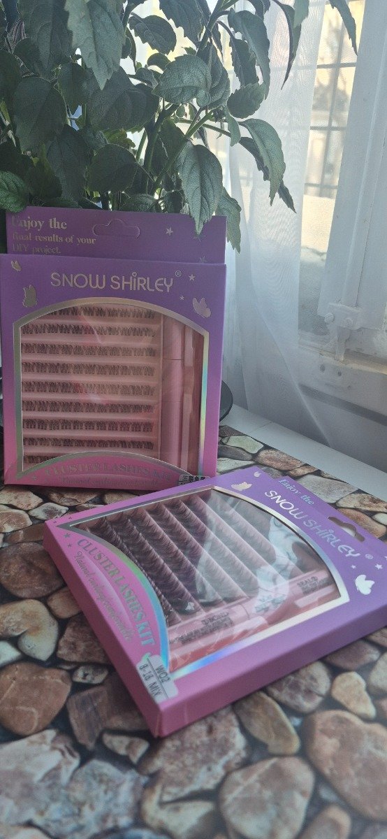 Producto - Pestañas puntoxpunto  kit Snow Shirley