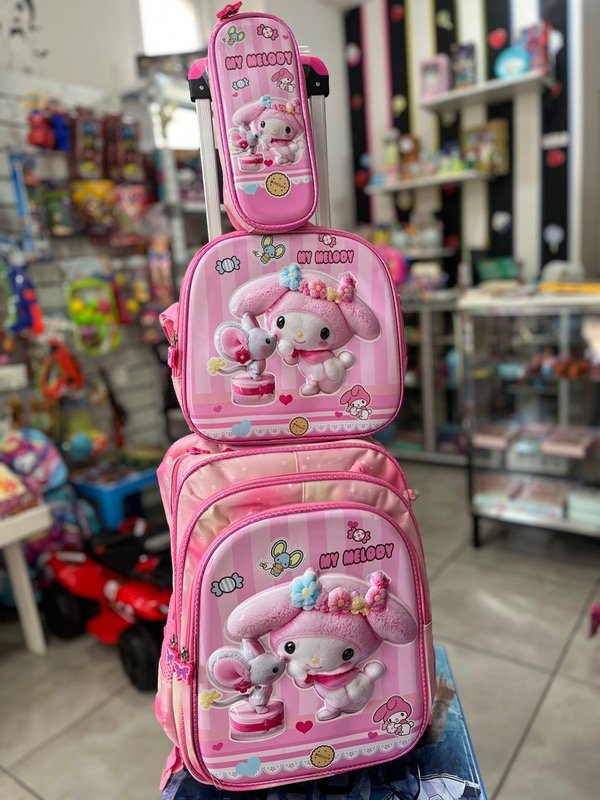 Producto - Mochila con carrito de melody