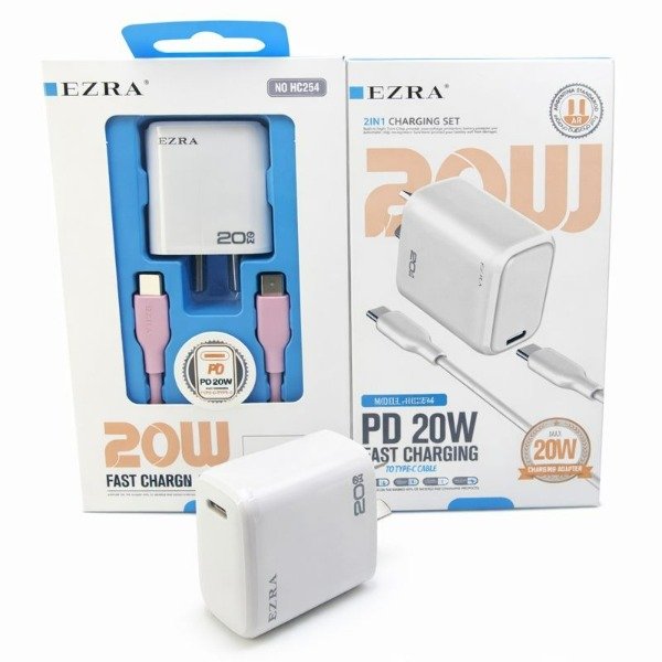 Producto - Cargadores 2in1 QC3.0 Carga Rápida de 18W TPC-TPC (HC254)