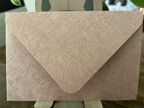 Producto - Sobre Rosa Claro Con Textura