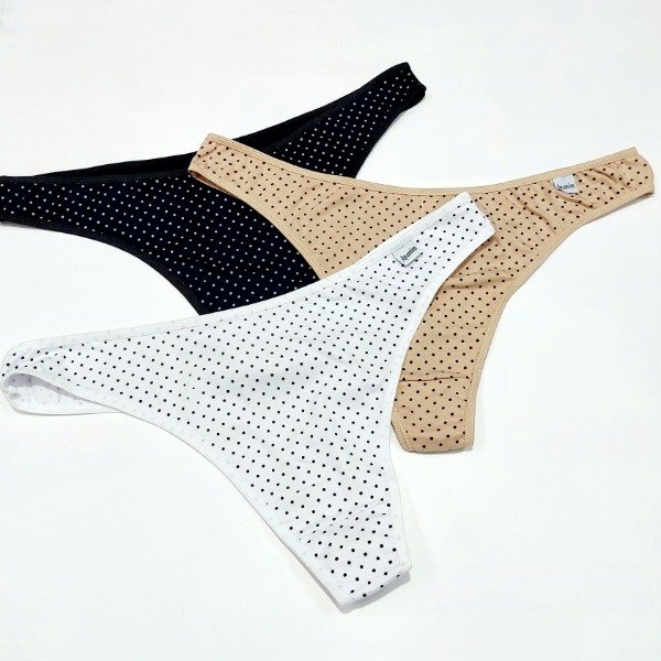 Producto - Cola less Talle  G lunares