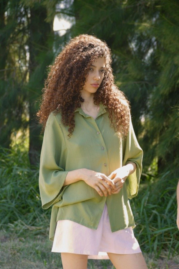 Producto - CAMISA AMPLIA VERDE