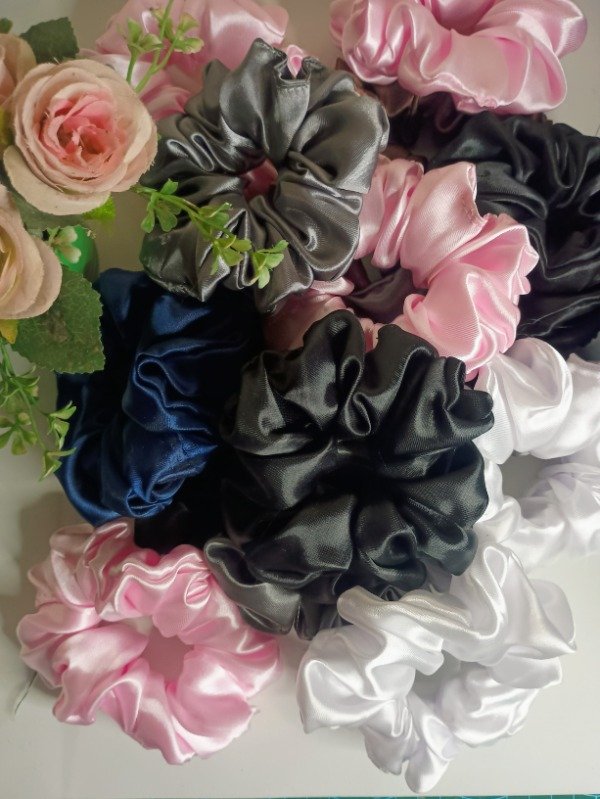 Producto - SCRUNCHIES DE RASO X 12u - 1