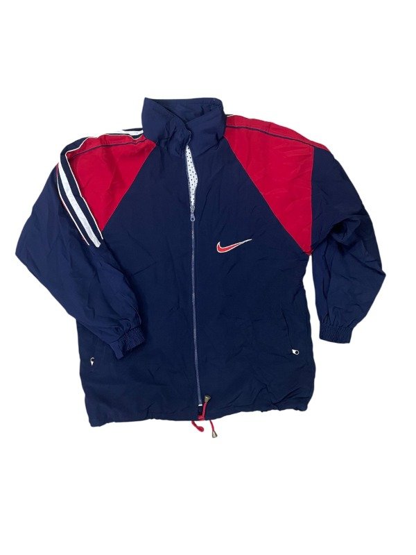 Producto - rompeviento nike azul y rojo