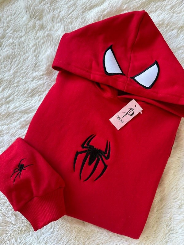 Producto - Buzo Spiderman (capucha bordada)