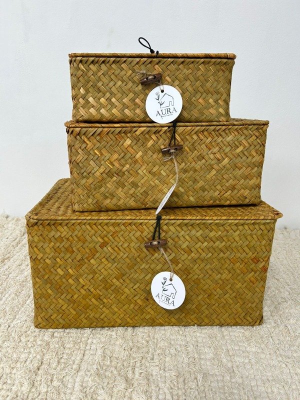 Producto - Caja SEAGRASS (tapa+traba)