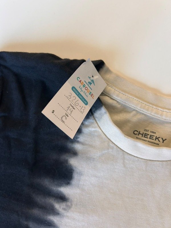 Producto - Remera bicolor azul y blanca marca Cheeky - 4