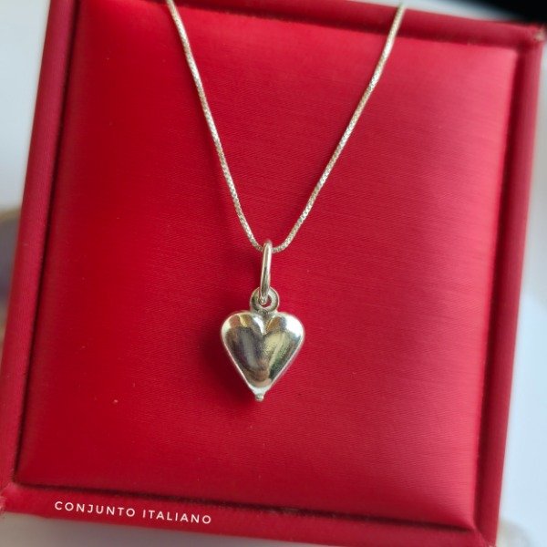Producto - Conjunto italiano 45 cm corazón inflado