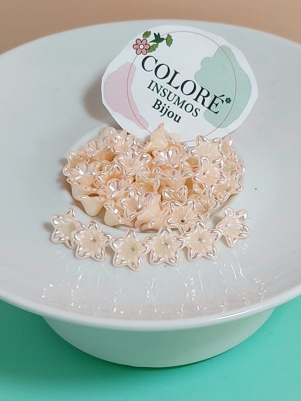 Producto - Cuenta Flor Perlado (Precio Por unidad)