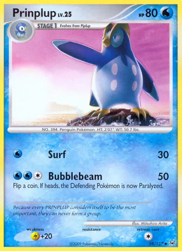 Producto - Prinplup (59/127) [Platinum: Base Set]