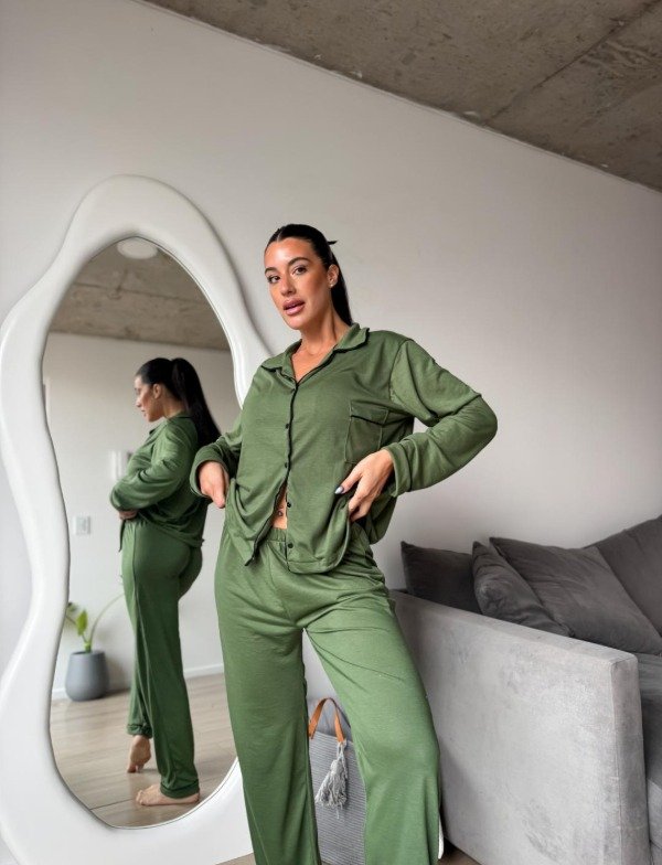 Producto - Pijama Invierno Militar/Black - 2