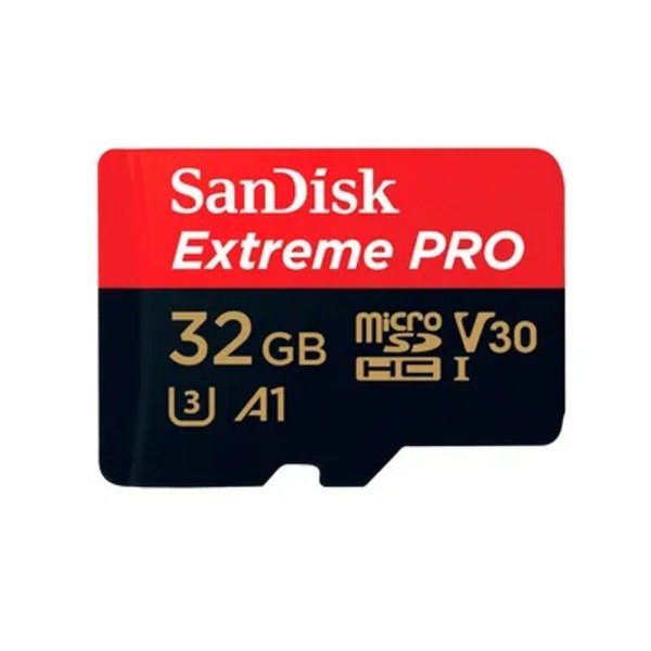 Producto - SanDisk Extreme SDSQXCG-032G-GN6MA - Microfono SD con Adaptador