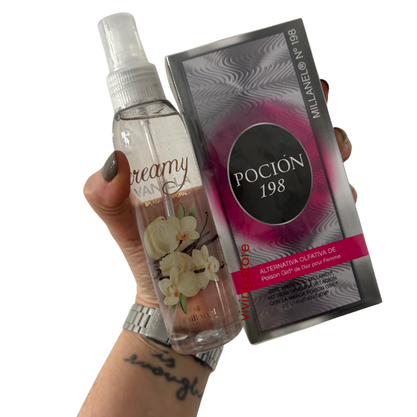 Producto - Combo 198 dupe Poison Girl  + Body Splash Creamy Vainilla