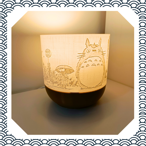 Producto - Velador Totoro - Lámpara anime Studio Ghibli decorativa