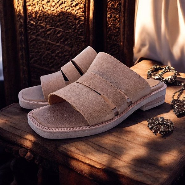 Producto - Sandalia de Cuero Vacuno Suela - Modelo 2030