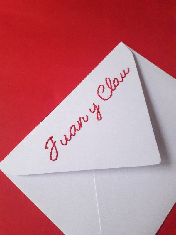 Producto - Sobre Personalizado con Nombres