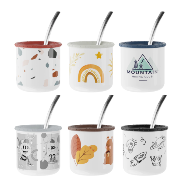 Producto - Mate con Bombilla autolimpiante Personalizado - 2