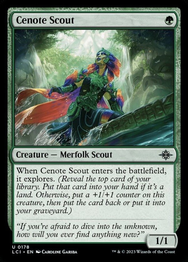 Producto - Cenote Scout #178  Lost Caverns of Ixalan
